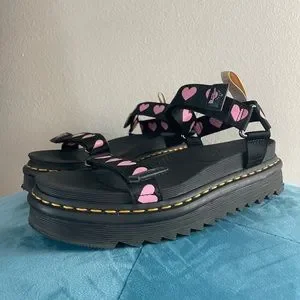 Dr Martens x LAZY OAF VEGAN SANDAL★コラボ★ハート★厚底 Dr. Martens | Shoes | Dr Martens Lazy Oaf Limited Edition